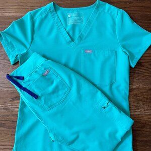Surgical Green Set - Catarina Top (XS) & Zamora Joggers (XXS)